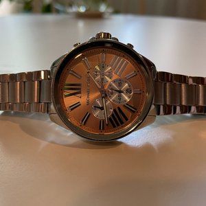 Michael Kors Oversized Bradshaw Two-Tone Watch